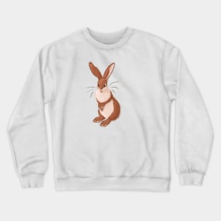 Fluffy Easter Bunny Crewneck Sweatshirt